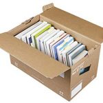 10 Stück Profi Bücherkartons KARTONARA Box L | Umzugskartons für Bücher 45kg  
