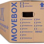 15 x Umzugskartons Movebox 2-wellig doppelter Boden in Profi Qualität 634 x 290 x 326 mm  